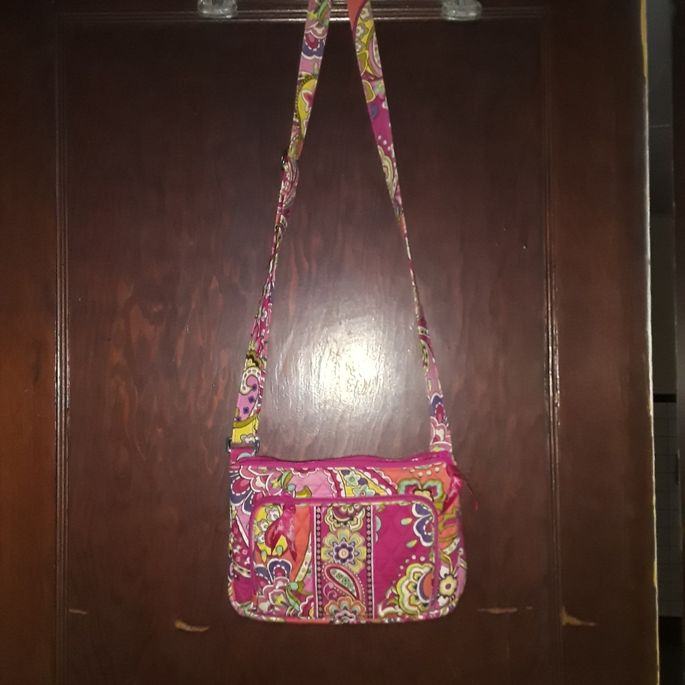 Vera Bradley Pink Floral New Paisley design fabric